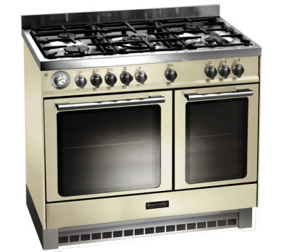 BAUMATIC  BCD925IV Duel Fuel Range Cooker - Ivory
